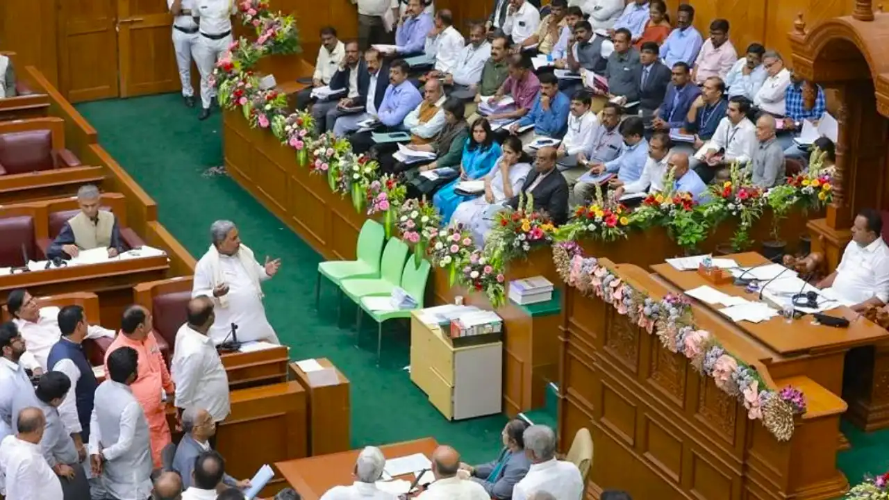 Karnataka-Assembly-Passes-Key-Bills-Amidst-Opposition-Uproar