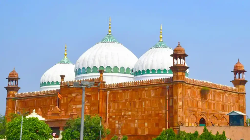 Krishna Janmabhoomi-Shahi Idgah Dispute in Mathura, Uttar Pradesh, related to Allahabad High Court's judgment on the consolidation plea.